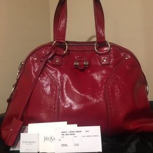YSL | Patent Leather Muse Bag
